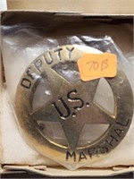 Deputy US Marxhall Belt Buckle