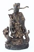Large Chinese Bronze Figure Group,