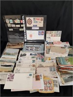 Canadian & British Stamp and Postcard Lot