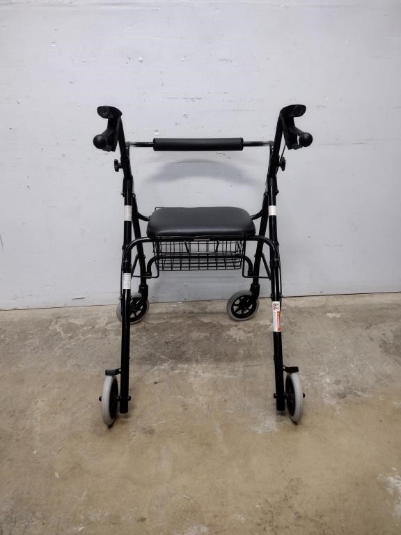 Guardian Black Collapsible Walker