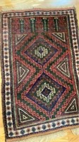 Three rugs-34 x 50, 25 x 38, 25 x 36 approximate