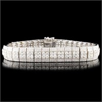 14K Gold 7.00ctw Diamond Bracelet