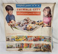 1964 Remco Magnetic Thimble City Board Game