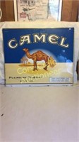 Camel Advertising Sign Double Sided 34 x 28