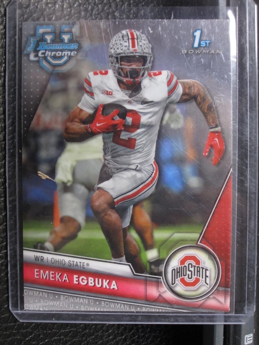 2023 BOWMAN CHROME EMEKA EGBUKA 1ST RC