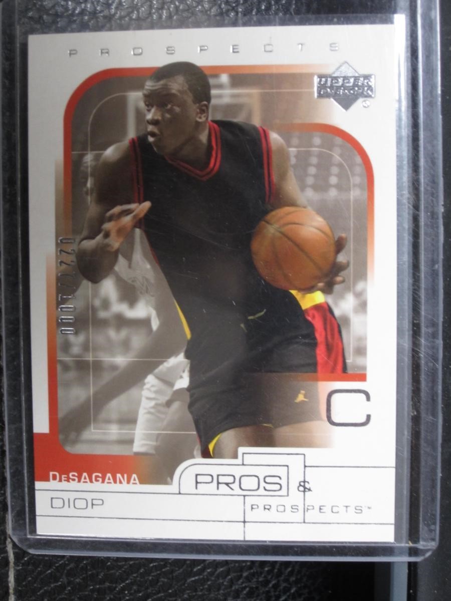 2001-02 UD PROS PROSPECTS DESAGANA DIOP RC