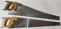 2 Hand Saws - Marked