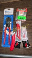 Utility Knives, Cable Cutters, Red Lumber Crayons