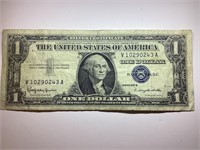 1957 B US $1 Silver Certificate