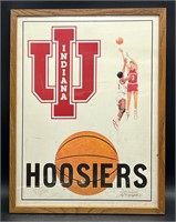 DARYL BENNINGFIELD IU HOOSIERS PRINT #956/ 2000