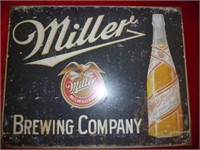 Miller High Life Nostalgia Metal Beer Sign