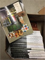 BOX OF ARTS AND CRAFTS AUCTION CATALOGS