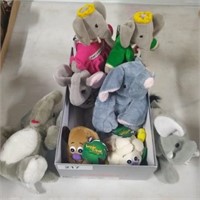 (8) Stuffed Animals Feat. Elephants