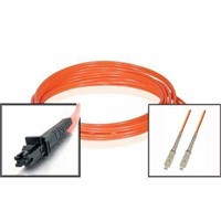 QTY 37- 20ft MTRJ to SC Fiber Optic Duplex Cables