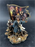 Bradford Exchange Jack Sparrow figurine, Ltd Ed. 9