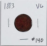 1883  Indian Head Cent   VG