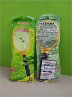 (2)  NEW ELECTRIC FLY SWATTERS