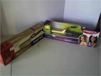 new in box curling irons