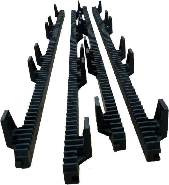 TOPENS RNH4 4pc Heavy Duty Gear Rack Including Mou
