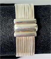 Italian Sterling "Milor" Bracelet 27 Grams