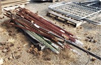 (26) Assorted Fence Posts - 6' to 7'