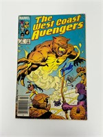 Autograph COA Wesr Coast Avengers #6 Comics