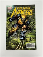 Autograph COA New Avengers #5 Comics