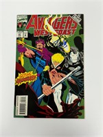 Autograph COA Wesr Coast Avengers #97 Comics