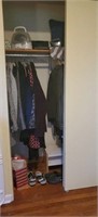 Contents of closet in back bedroom