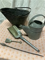 Ash bucket and miscellaneous