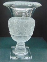 LALIQUE VERSAILLES CLEAR URN SIGNED & NUMBERED