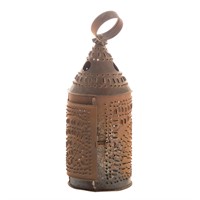 American punched tin lantern