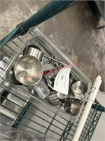 LARGE LOT - S/S MEASURING SPOONS