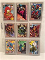 9 X 1991 DC Comics Cards