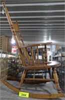 Vintage Wood Rocking Chair