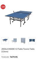 Table Tennis Table (Open Box, New)