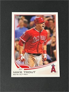 2013 Topps Mike Trout “Scream” AL ROY