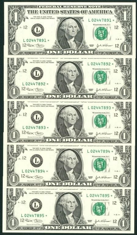 Currency Collector Paper Currency 5/20/24