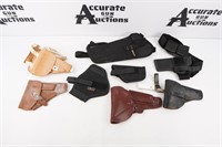 Misc Holsters 8 Holsters Total