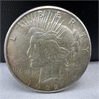 1922-S Peace Silver Dollar