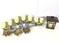 Metal Candle Holders & Candles