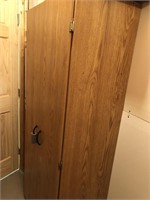 2 Door Cabinet with Vacuum Cleaner