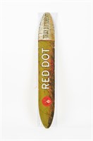 RED DOT CIGAR TRULY DIFFERENT S/S CARDBOARD SIGN