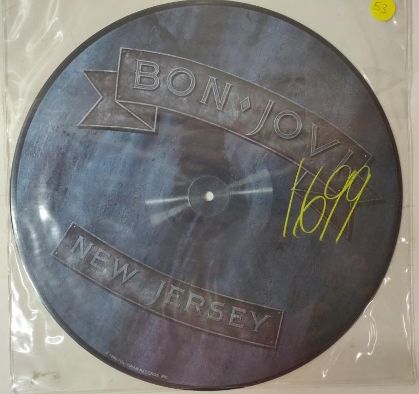 Bon Jovi New Jersey Lp