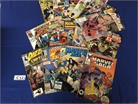 (17) Vintage Marvel Comic Books