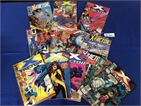(13) Vintage X-Factor Comic Books