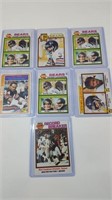 Walter Payton Collection of Football Cards