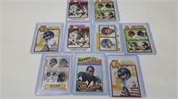 Walter Payton collection of Football Cards