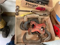 C Clamps, Pipe Cutter