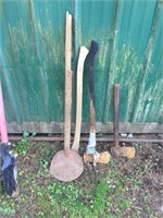 AXES & POST HOLE CLEANER